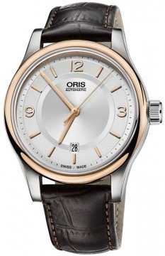 Buy this new Oris Classic Date 42mm 01 733 7594 4331-07 5 20 12 mens watch for the discount price of £663.00. UK Retailer.